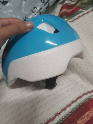 Casco Bici Niño B-Twin Azul