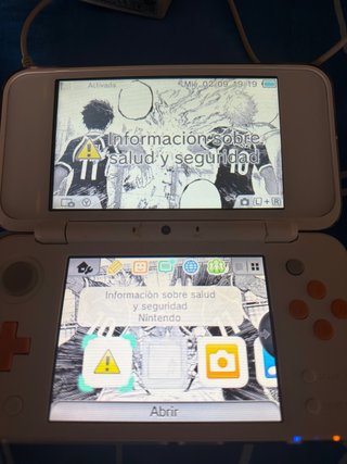 Nintendo 2DS XL Naranja 128gb y juegos