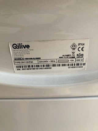 Secadora Qilive 8 kg Bomba de Calor