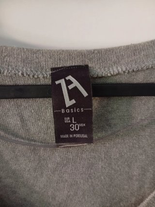 Chaqueta de punto gris con lazo