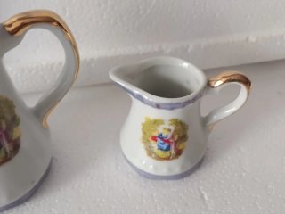 Set miniature porcellana