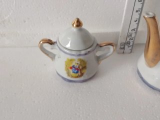Set miniature porcellana