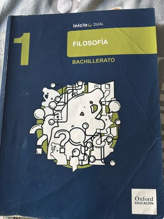 Filosofía, 1 Bachillerato