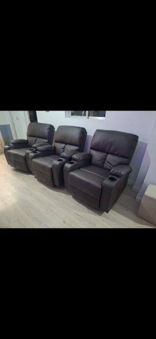 Sillón Mecedora Reclinable Masaje y Calefacción