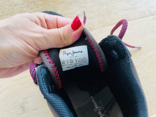 Botas Pepe Jeans niño talla 35y cajita original