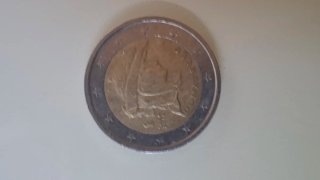 Moneta 2 Euro Donatello 550° Anniversario
