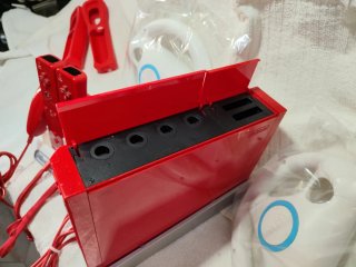 Nintendo Wii Roja Completa