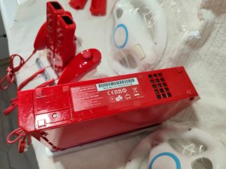 Nintendo Wii Roja Completa