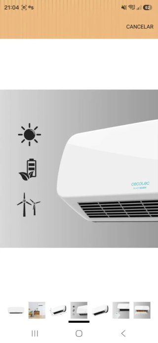 Calefactor Cecotec ReadyWarm 5200 Cerámico
