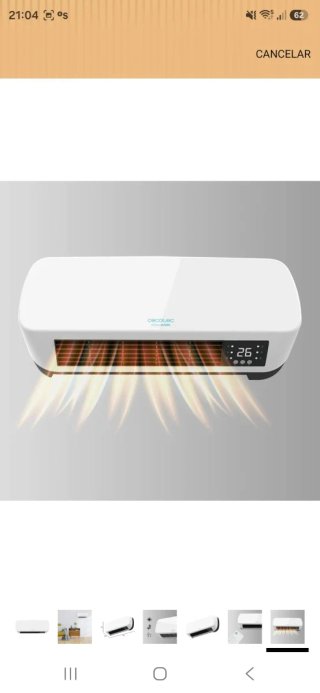 Calefactor Cecotec ReadyWarm 5200 Cerámico