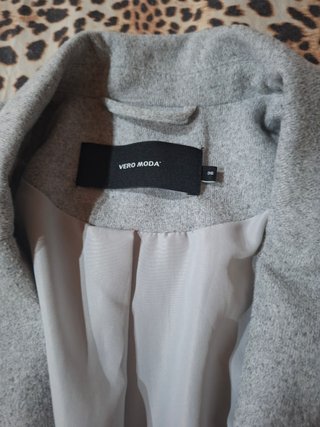Abrigo punto Vero Moda gris talla S