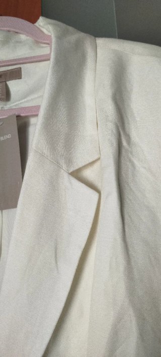Americana Blanca Talla Grande XXXXL
