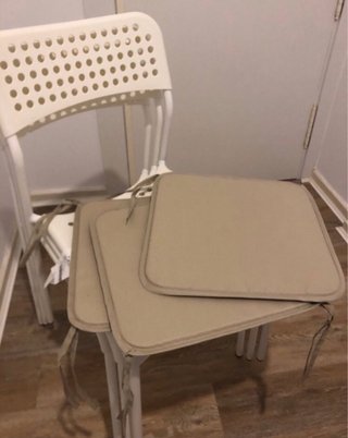 3 Sillas Blancas