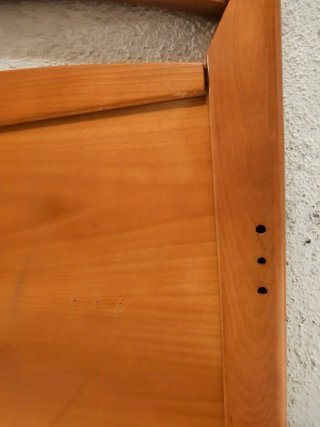 Cabecero de cama de madera