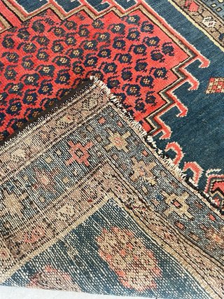 Tappeto Perso/Tribal Vintage in Lana Nodata