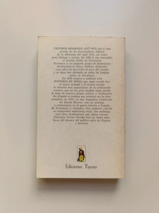 Historia de Roma. I, II, III, V y VIII.
