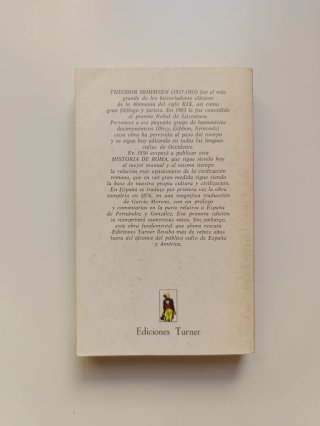 Historia de Roma. I, II, III, V y VIII.