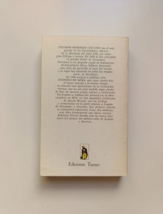 Historia de Roma. I, II, III, V y VIII.