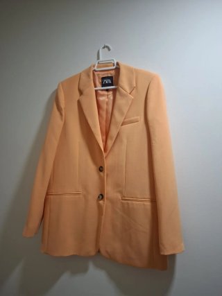 Chaqueta Zara Naranja Talla XS