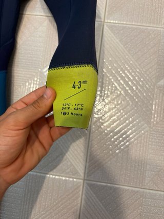 Neopreno Olaian Niño Talla 12