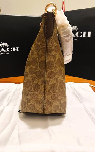 Bolso Coach Laurel Tan Brown