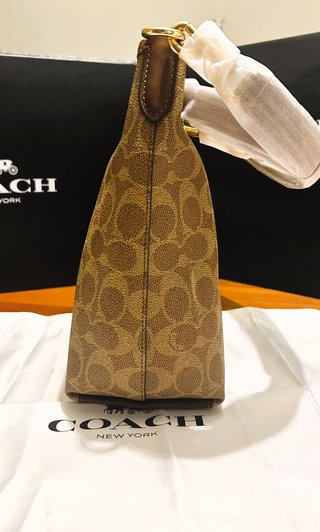 Bolso Coach Laurel Tan Brown