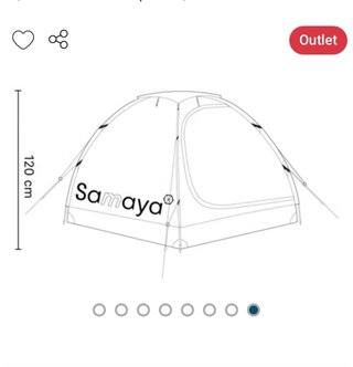 Tienda campaña Samaya 2.5 Dyneema