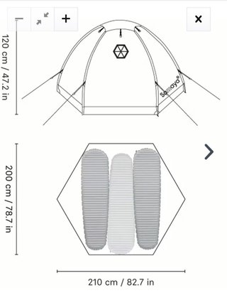 Tienda campaña Samaya 2.5 Dyneema