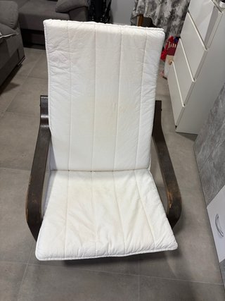 Sillón Poäng Ikea Madera y Tela