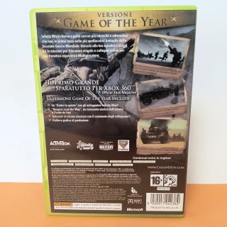 CALL OF DUTY 2 GAME OF THE YEAR EDITION XBOX 360