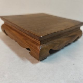 Mesa Bonsái Natural Patas Curvas 18x18x3.5