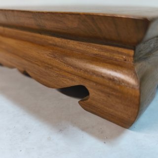 Mesa Bonsái Natural Patas Curvas 18x18x3.5