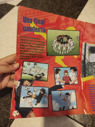 Álbum Cromos Oliver y Benji Campeones Mundial