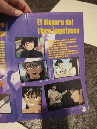 Álbum Cromos Oliver y Benji Campeones Mundial