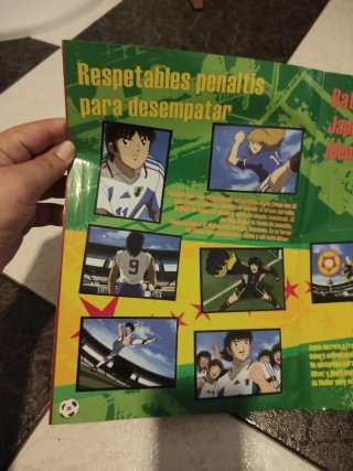 Álbum Cromos Oliver y Benji Campeones Mundial