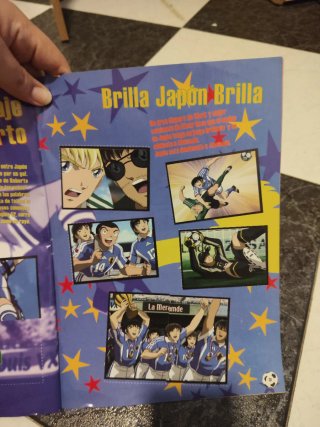 Álbum Cromos Oliver y Benji Campeones Mundial