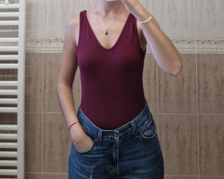 Body Gap rojo/granate