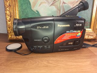 Videocámara Panasonic RX15 VHS-C Kit Completo