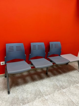 Banco 3 sillas con mesa