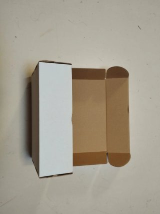 Cajas de cartón blancas 235x155x70 mm (50 unds)
