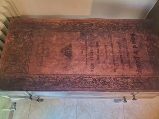 Mueble vintage estilo libro