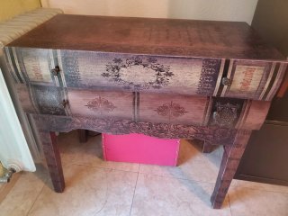 Mueble vintage estilo libro