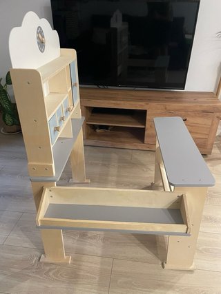 Mercado de madera infantil