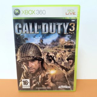 CALL OF DUTY 3 MICROSOFT XBOX 360 PAL ITALIANO