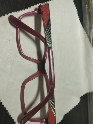 Gafas progresivas mujer rosa, granate  y plata