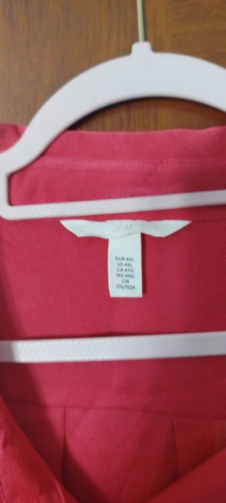 Camisa Talla Grande fucsia