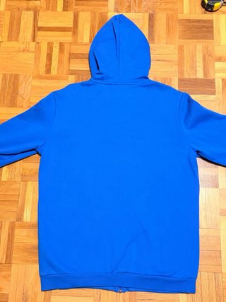 Sudadera Puma cremallera azul y negra