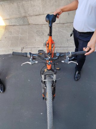 Bicicleta Btwin Naranja