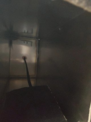 Lámpara de mesa tela y metal