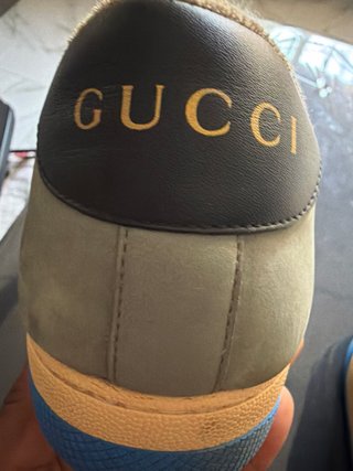 Zapatillas Gucci Beige y Gris